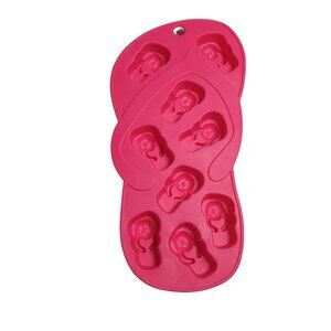 Flip Flop Silicone Ice Cube Tray Mold Chancla Candy Silicon Polymer Clay Craft
